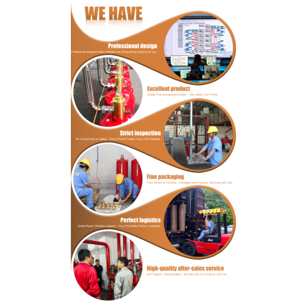Electrical-Controlled FM200 Fire Suppression System with Single Zone Management and Enclosed Flooding for Automated Fire Protection