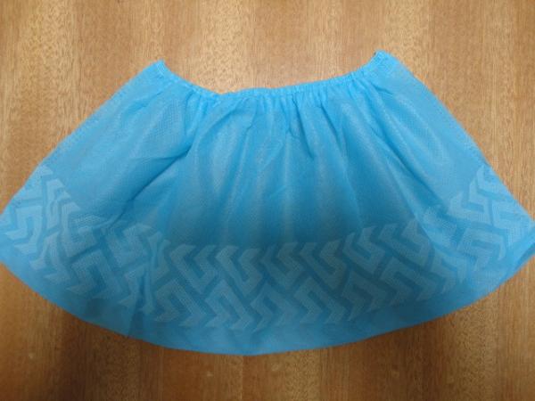 Slip Resistance Plastic Shoe Protectors , Disposable Waterproof Shoe Covers