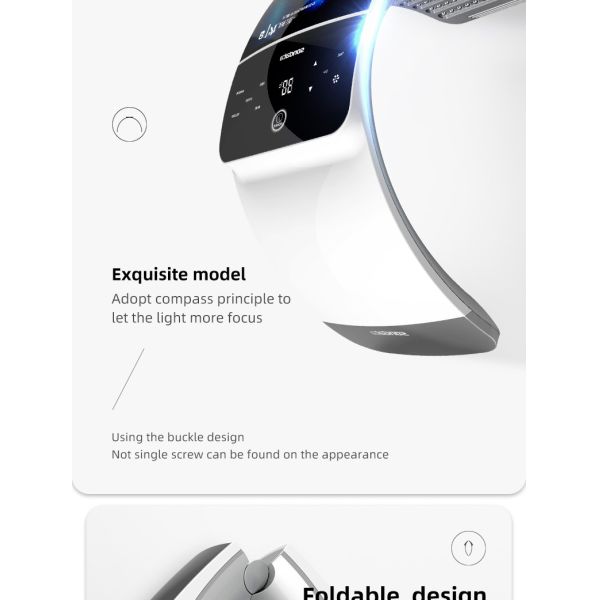 Salón de belleza PDT Máquina LED PDT de espectro múltiple Dispositivo de terapia de luz para el rejuvenecimiento de la piel