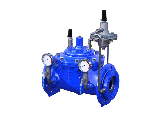 Ductile Iron SS304 Pipe Hydraulic Flow Control Valve Full Port