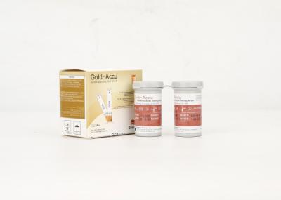 FDA Blood Glucose Monitor Strips , Diabetes Meter Test Strips Control Solution Detection