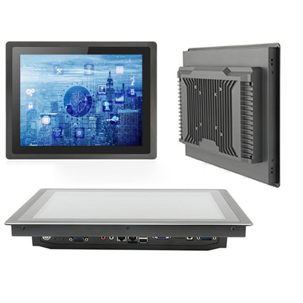 15 polegadas IP65 resistente à água Industrial LCD touch screen monitor para RK3399 CPU e 64G SSD