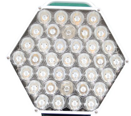 160000 LUX Ceiling Mounted LED Surgical Lights Double Head With Sony Arm Camera