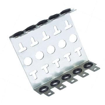 100 Pair Krone Module Stainless Steel Back Mount Frame  With Rubber Ring YH6973121010