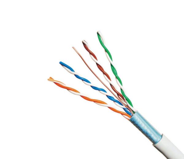 O cabo 305m 24AWG da rede do ftp Cat5e de Kico 1000FT descobre a cor opcional de cobre