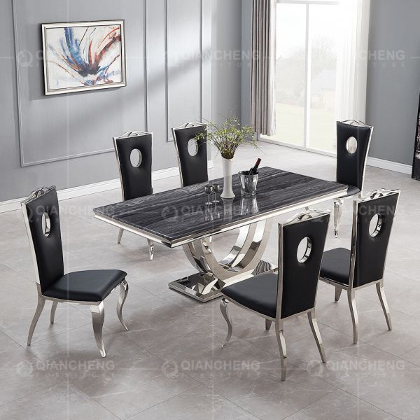 200cm Luxury Marble Dining Table