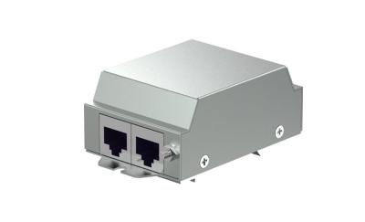2 Port 10kv Poe Surge Protectors Ieee802.3bt Or Poe ++ Gigatbit Data Speed