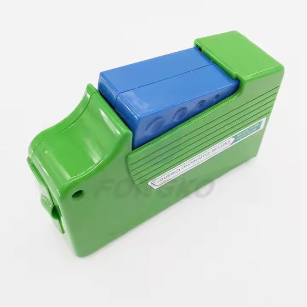 FC ST D4 MU LC MT DIN Limpiador de fibra óptica Limpiador de cara de extremo de fibra Cajas de limpieza Herramientas de limpieza