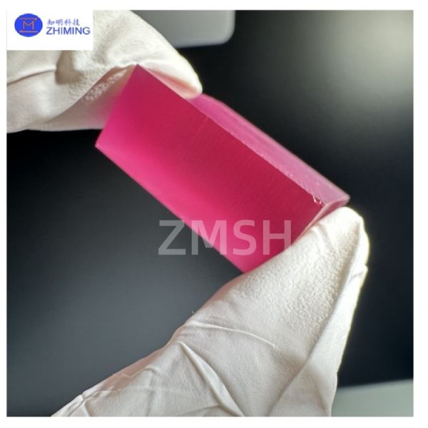 Zafiro sintético de color rosa en bruto piedras sueltas de laboratorio de cultivo personalizado piedras preciosas de colores para la fabricación de joyas