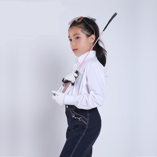 Kids Horse Riding Breeches Breathable Cotton Childrens Horse Riding Pants