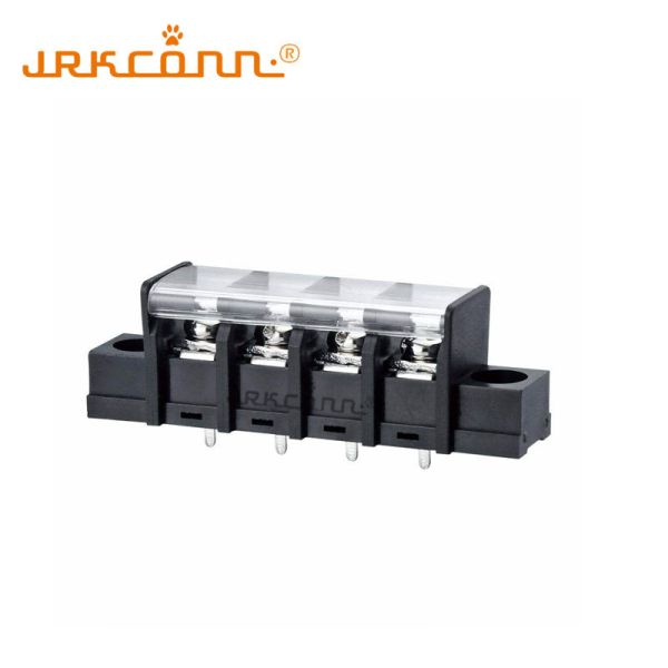15A Rated Current 7.62mm Pitch PA66 Housing Barrier Terminal Block Screw Terminal Connector Block