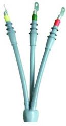 Indoor 15kv 25kv 35kv Cold Shrink Termination / Cold Shrink Cable Joints