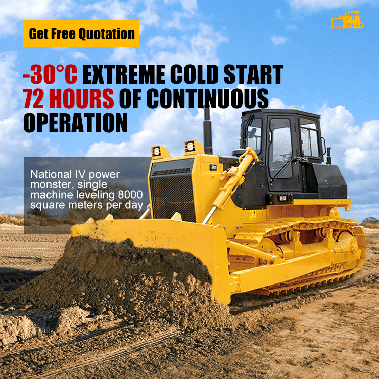 220hp Mini Dozer Bulldozer with Durable Structure and Advanced Hydraulic System for Harsh Terrains