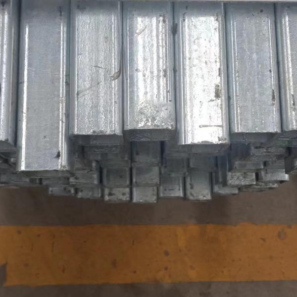 Lightweight Galv Square Steel Tubing 300g/㎡ DN15-DN300mm For Fence Guardrail