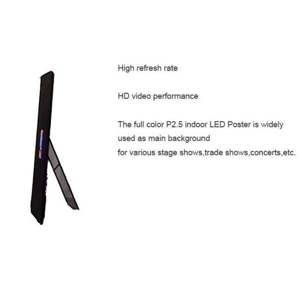 Digital Ultra Thin 1080P Led Advertising Player , Commercial Poster Display 600~800nits