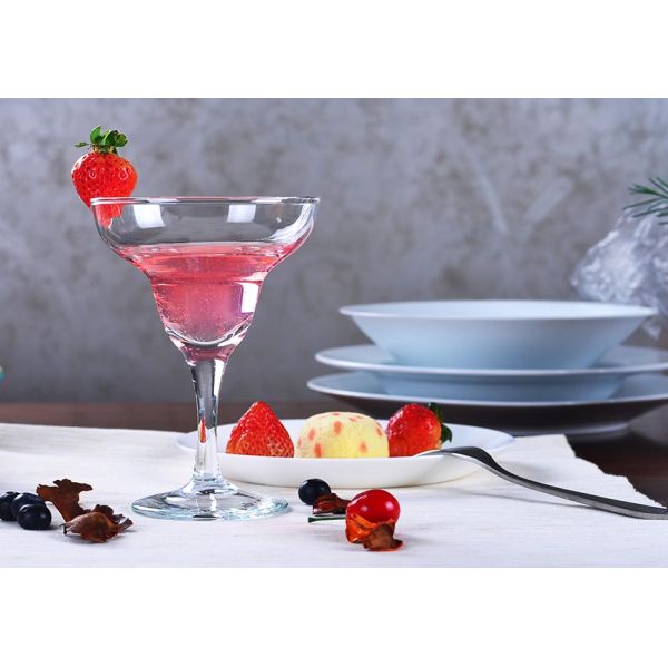 Long Stem Cocktail Mixing Glass , 280ml 10oz Short Margarita Glasses