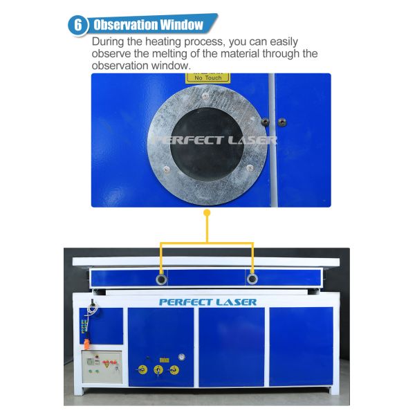 вакуум знаков 3Д автоматический пластиковый формируя машину для акрилового листа ЛЮБИМЦА ПВК ПММА АБС