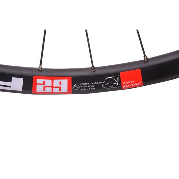 Aluminium Alloy Rim 26 Inch Bicycle Wheelset 32H Waterproof Long Lasting