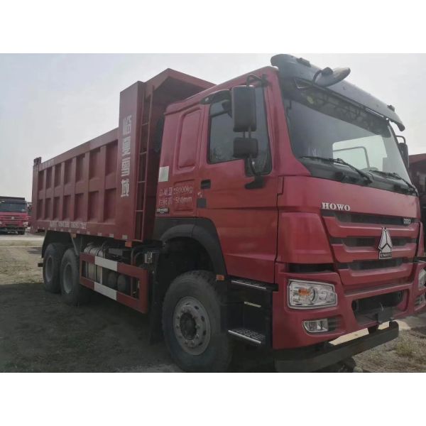 Used SINOTRUK HOWO 375 Dump Truck 31-40t Euro 3 Side Dumping