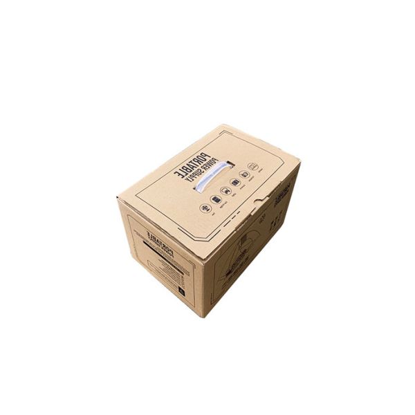 200W Black Case Portable Lithium Battery AC DC Output for Camping 230x139x123mm