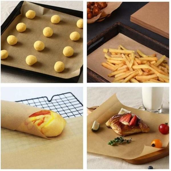 White Parchment Paper Rolls Baking Paper Non-Stick Food Baking Paper For Cooking Roasting Grilling
