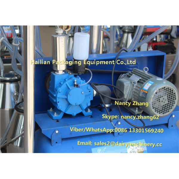 25L Dairy Farm Milking Machine Removable Milking Equipment For Cows