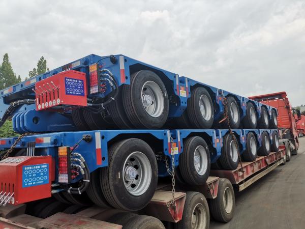 300 Tons Heavy transport Multi Axis Hydraulic Self-Propelled Modular Semi Trailer for transformer transport