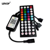 Controlador 4Pin RGB Light Strip Intelligente Bluetooth Música 44 teclas Controle remoto