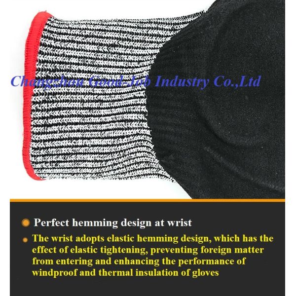 Нитрил Sandy удара месторождения нефти HPPE покрывая удар TPR анти- отрезал устойчивые перчатки