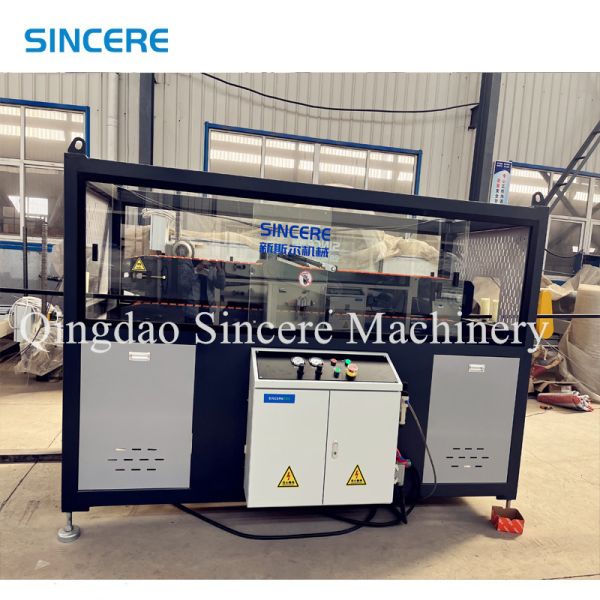 High Efficient HDPE Hollow Wall Spiral Winding Drainge Pipe Extruding Machine