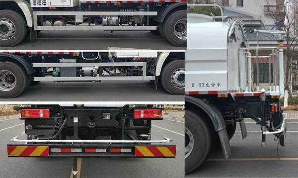 18TON Hydrogen Fuel Cleaning Sprinkler Truck High Pressure Water Jet Cleaning Truck