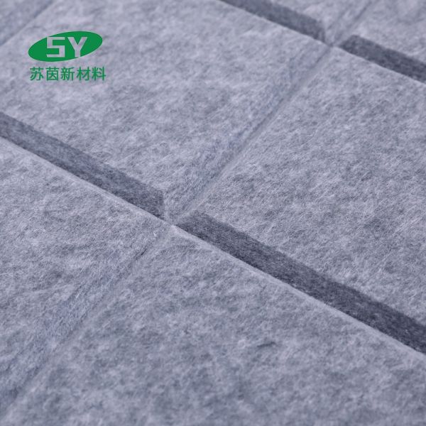 Панель волокна Sculptedpolyester акустическая для высокой плотности стены офиса декоративной