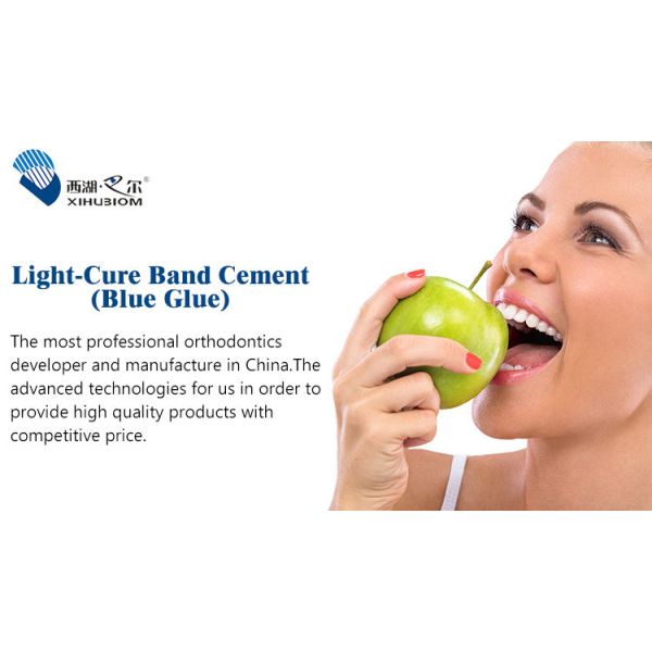 Blue Glue Orthodontic Adhesives / Light Cure Band Cement With CE Certification