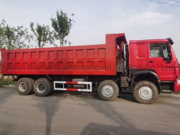 HOWO 12 Wheelers 8*4 60ton Dump Truck Tipper Truck 8*4 for Heavy Duty Transportation