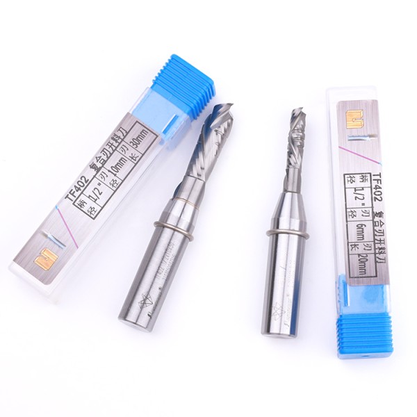 Lamboss Compound Wood Milling Cutter Carbide Router Bit Compression Custom Router Bits for Wood Cutting