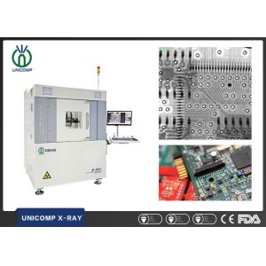 манипулятор 7-Axis с 55 градусами опрокидывая машину рентгеновского снимка 130kV Unicomp AX9100 для PCBA паяя пустой осмотр отказов