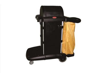 Multipurpose Cleaning Cart With Cover / Room Service Equipments Without Noise