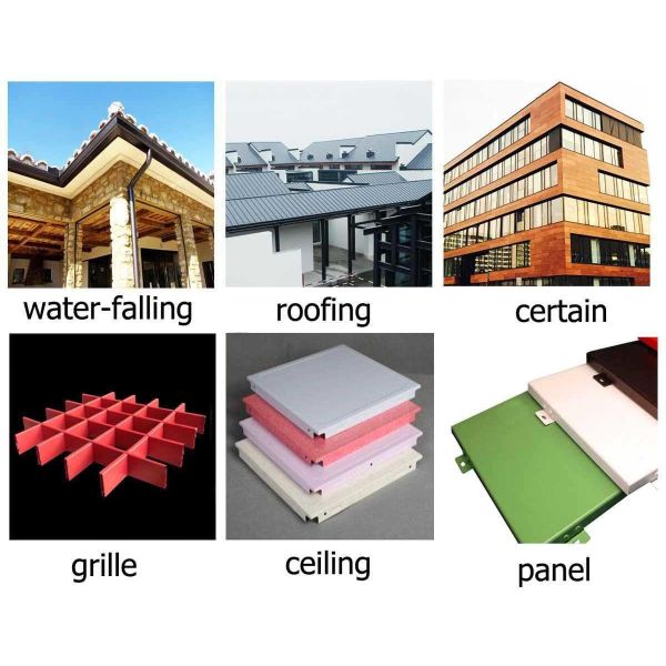 3004 1.6mm Thickness PVDF Aluminium Coil Coating For Curtain Wall