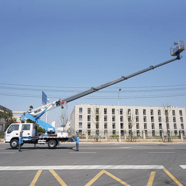 19m 20m Aerial Bucket Truck Mounted High Altitude Aerial Work Platform Truck