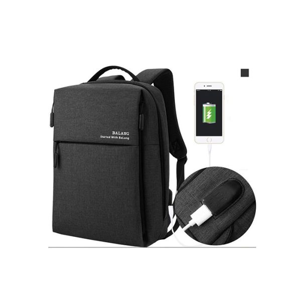 15.6 Inch Slim Business Laptop Backpack With USB Charging Port