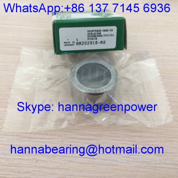 HK202918-RS / HK202918 / HK20x29x18 Подшипник сцепления мотоцикла / подшипник с иглой с уплотнением, 20 * 29 * 18 мм