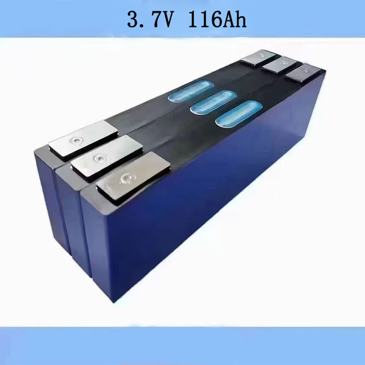 5000Cycle Prismatic Ncm Rechargeable Ternary Lithium Ion Cell 3.7v 116ah Lipo Battery for Electric Auto Battery