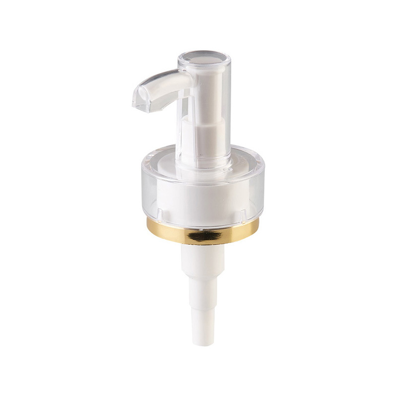 Customized Luxury 24/410 & 28/410 Plastic Lotion Pump with Double Shell Structure and Customizable Color