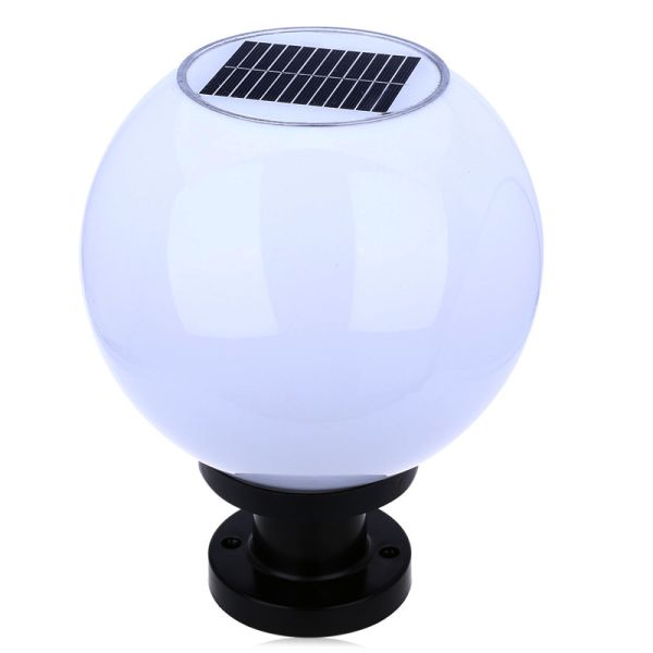 На открытом воздухе водоустойчивые солнечные приведенные в действие света СИД столба улицы загородки тропы бунгало сада лужайки таунхауса