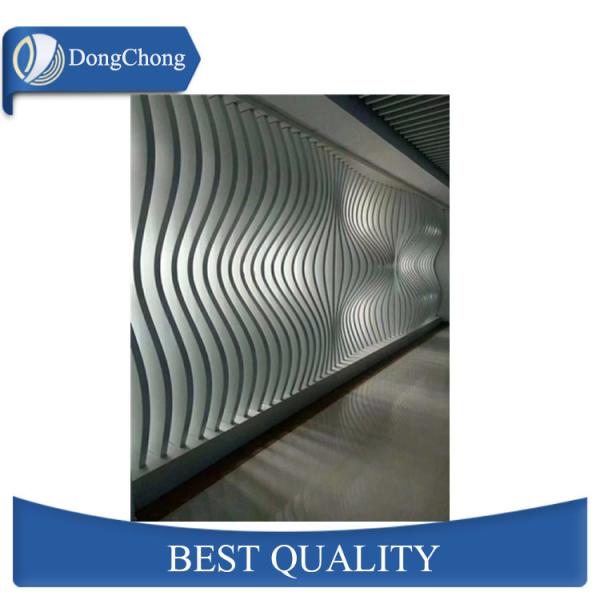 Special Custom Aluminum Panels , Powder Coated Aluminium Wall Panel