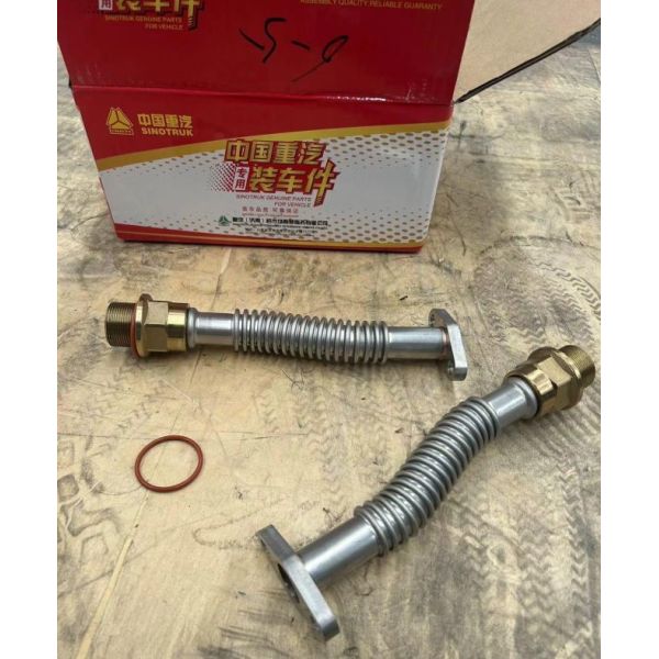 6.7 Cummins Turbo Oil Return Line 202V05703-5507 HOWO Части для грузовиков MC13 C7H Ситрак HOWO T5G