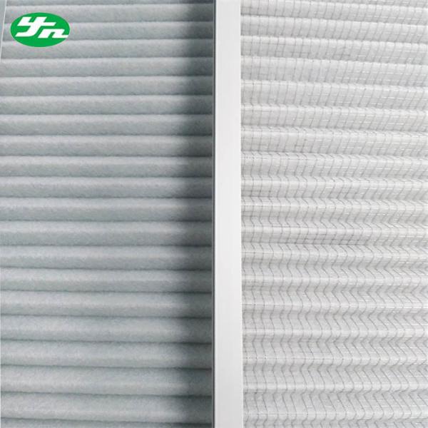 O fio de alumínio Mesh Industrial Air Filters, painel da poeira plissou a ATAC do filtro de meios