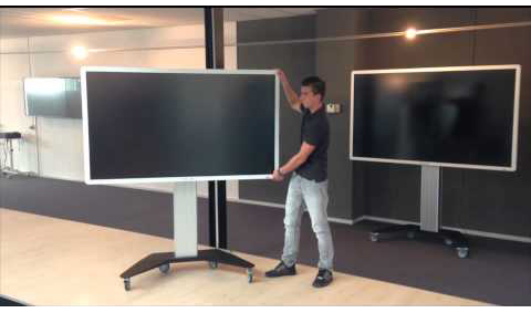 55 вращение LCD взаимодействующее Whiteboard дюйма 1920*1080