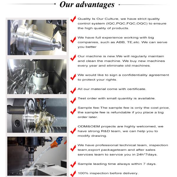 Aluminum Alloy CNC Part for Agricultural Industry Machine Customized by 2D/3D/Drawing