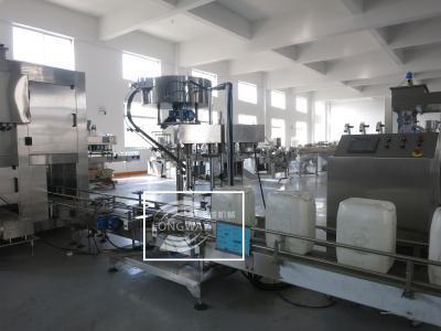 100% factory for  18L oil filling machine ,capping machine ,Double labeling machine，